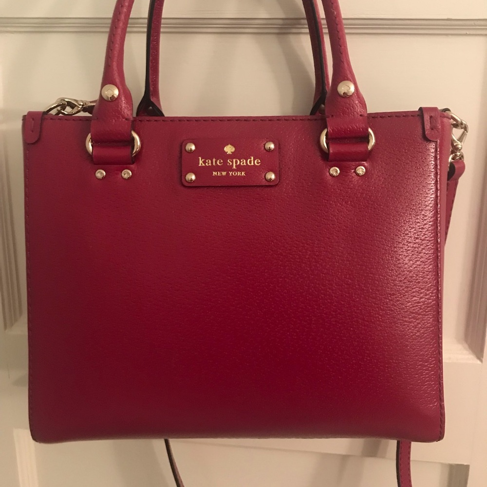 Kate Spade Dark Red Handbag